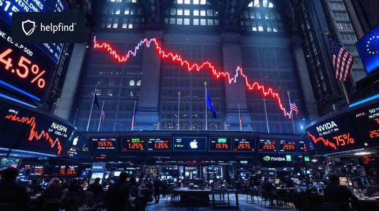 Spadki na Amerykańskich Giełdach - co oznaczają napięcia handlowe dla inwestorów?