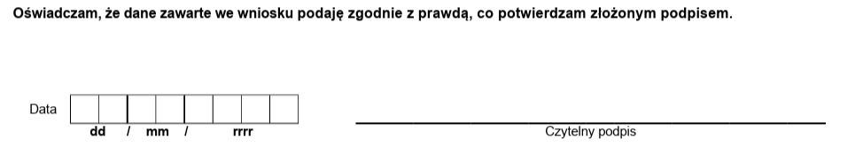 wzór wypełnionego wniosku o ponowne przeliczenie emerytury