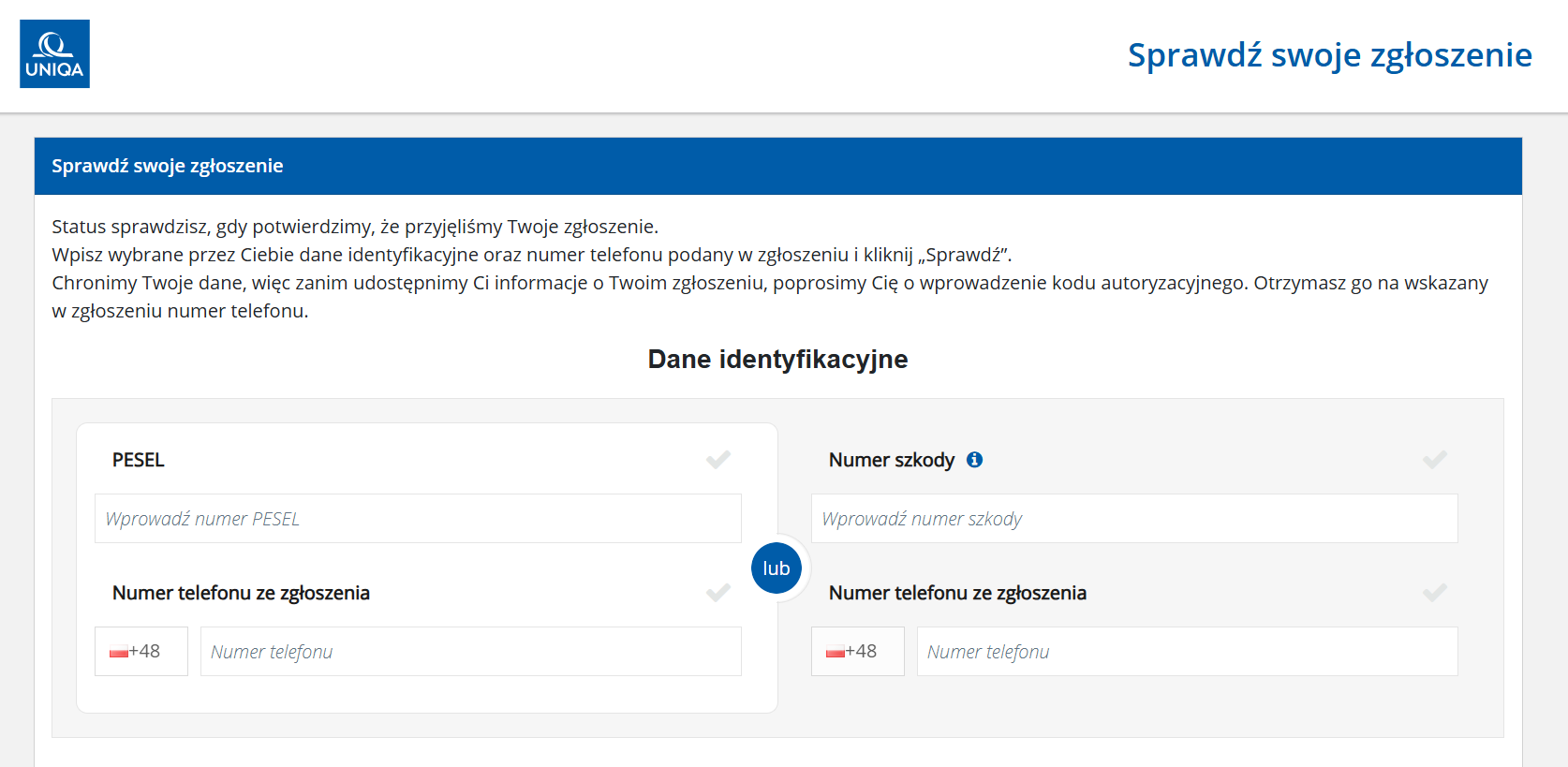 uniqa zgłoszenie szkody mieszkaniowej