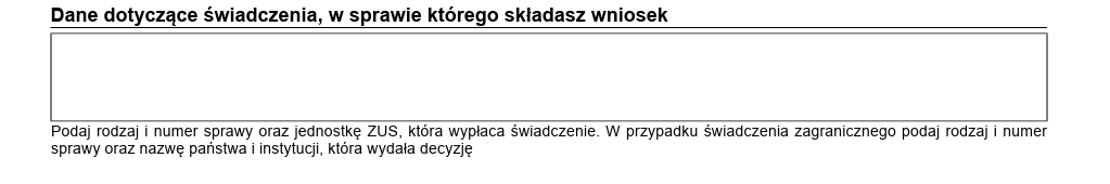 wzór wypełnionego wniosku o ponowne przeliczenie emerytury